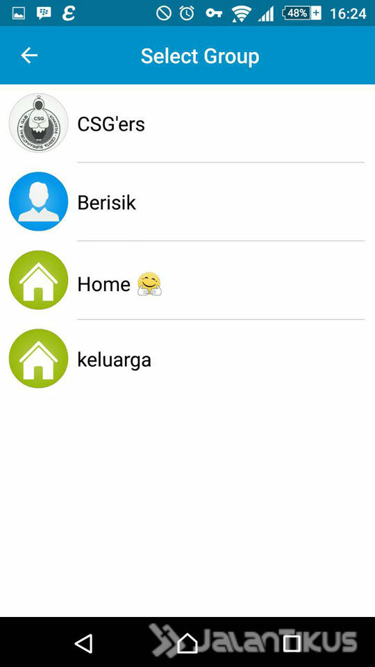 select group