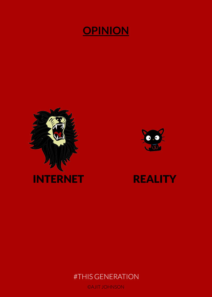 Ilustrasi Sindir Pengguna Internet dan Gadget 1