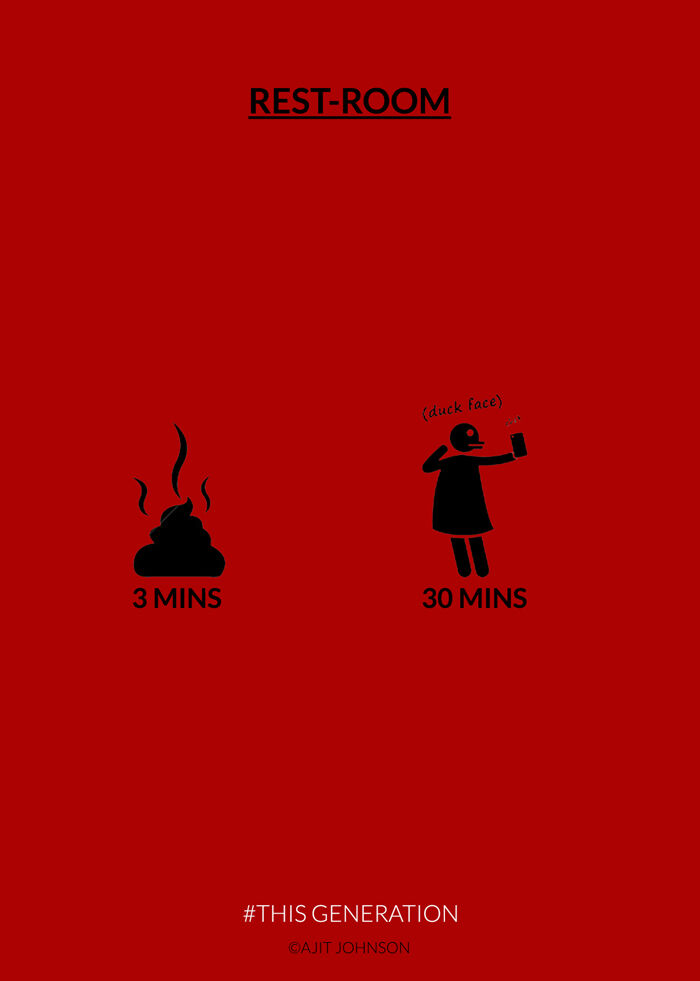 Ilustrasi Sindir Pengguna Internet dan Gadget 12