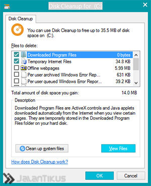 clear temporary files windows 8 3