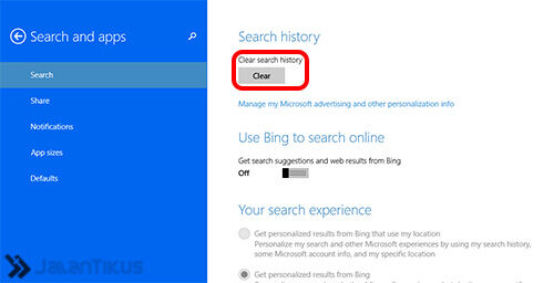 clear temporary files windows 8 5