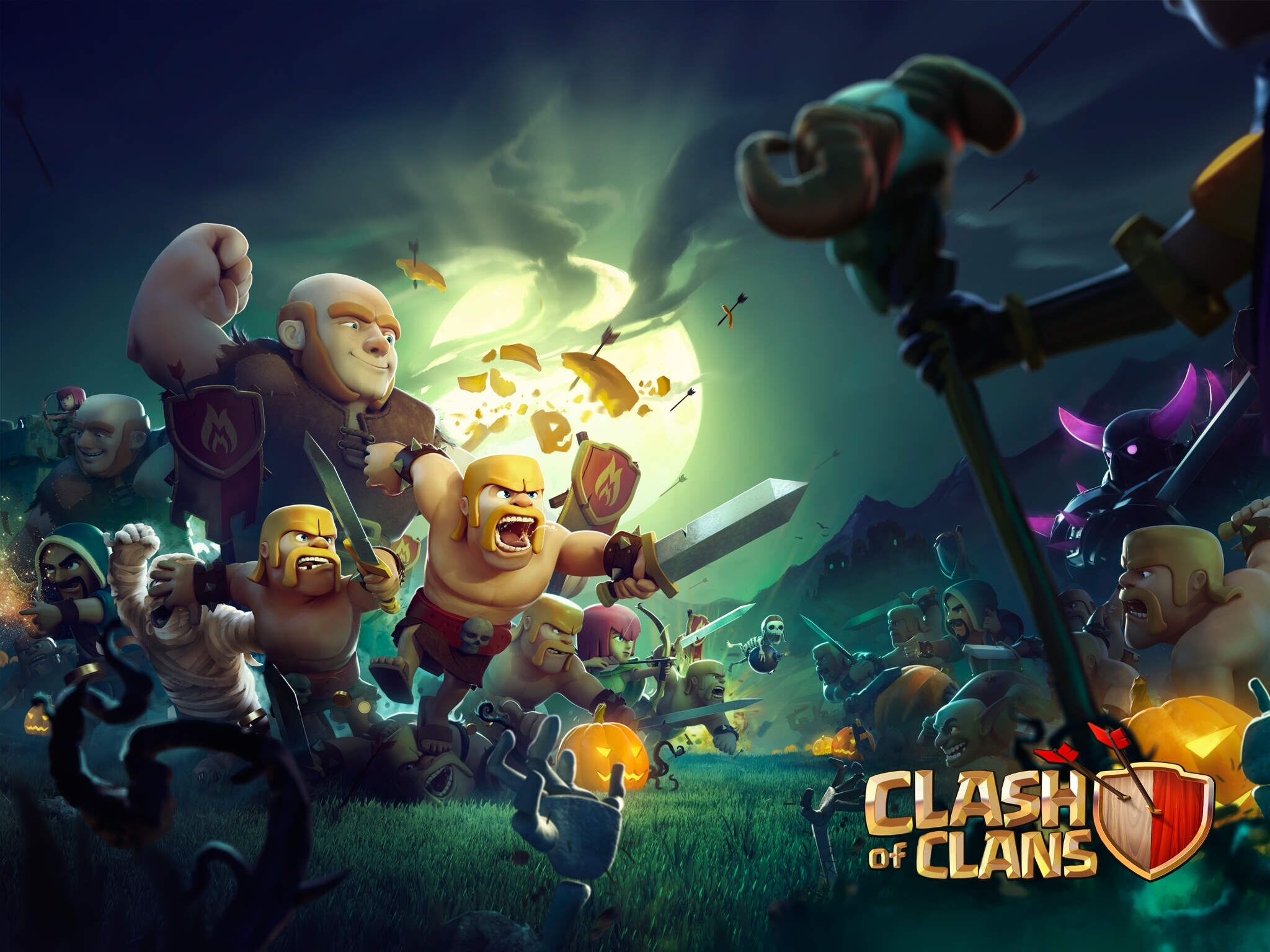 60 Wallpaper HD Android Clash Of Clans COC Terbaru Part 1