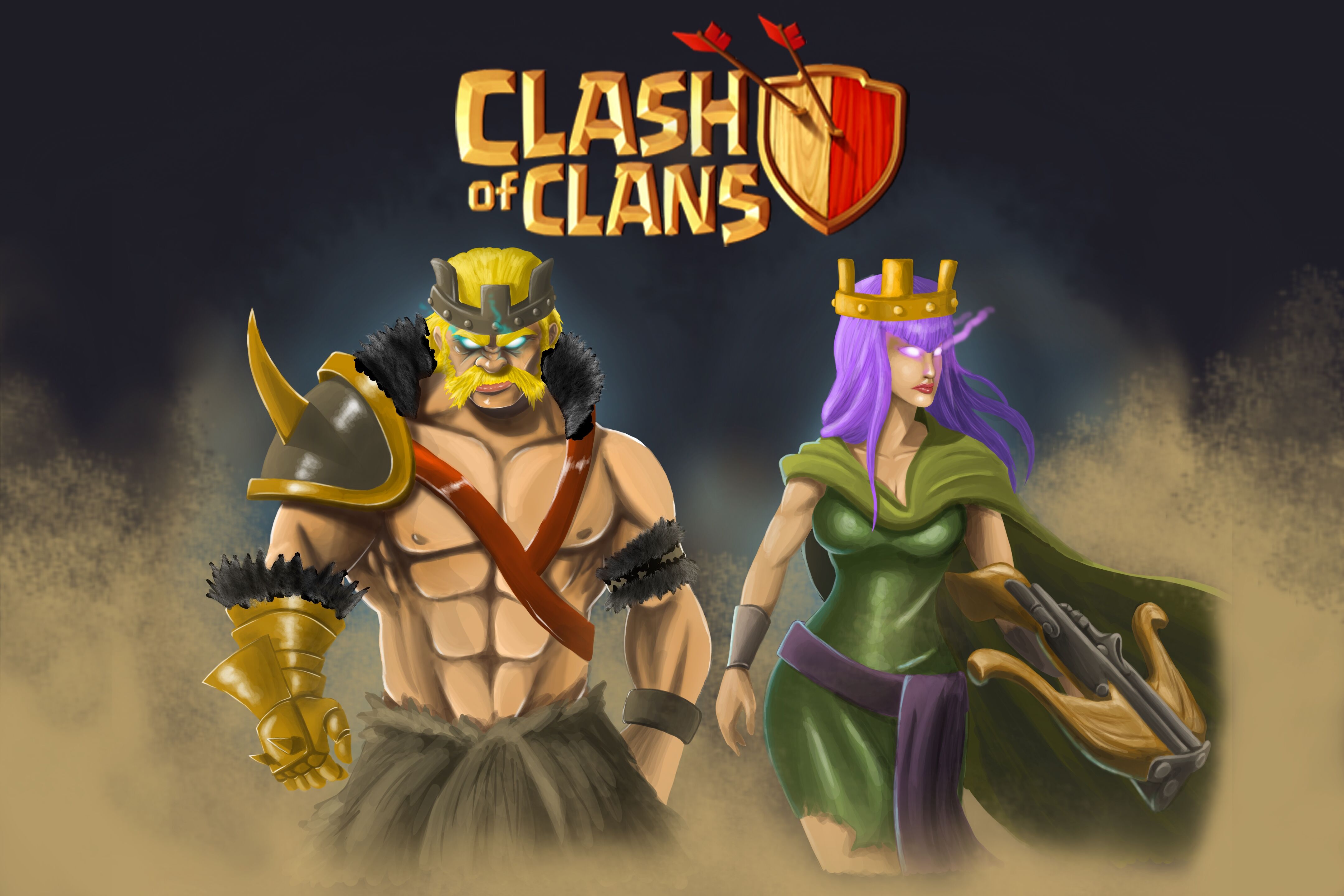 60 Wallpaper HD Android Clash Of Clans COC Terbaru Part 2