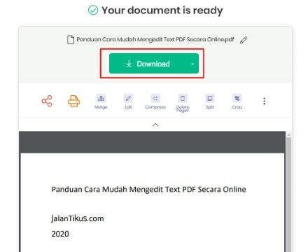 Cara Edit File Pdf Di Hp Pc Offline Online Jalantikus