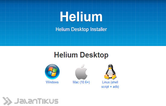 Cara Backup Aplikasi Menggunakan Helium