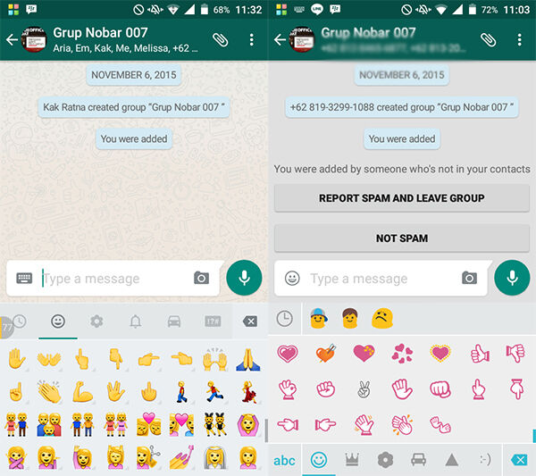 Cara Menggunakan Emoji Jari Tengah Dan Emoji Kondom Di Whatsapp
