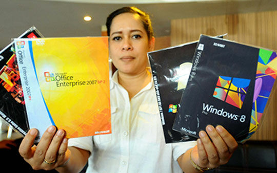 Software Windows Bajakan