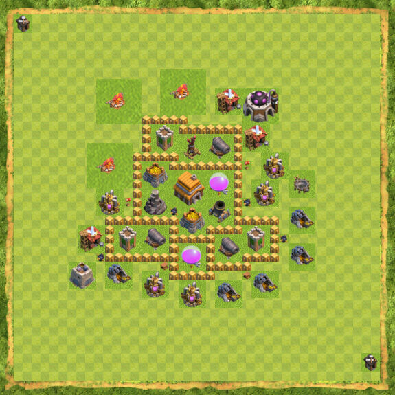 Base War Coc Th 5 30