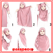 Tutorial Hijab Syari 20 Jalantikuscom