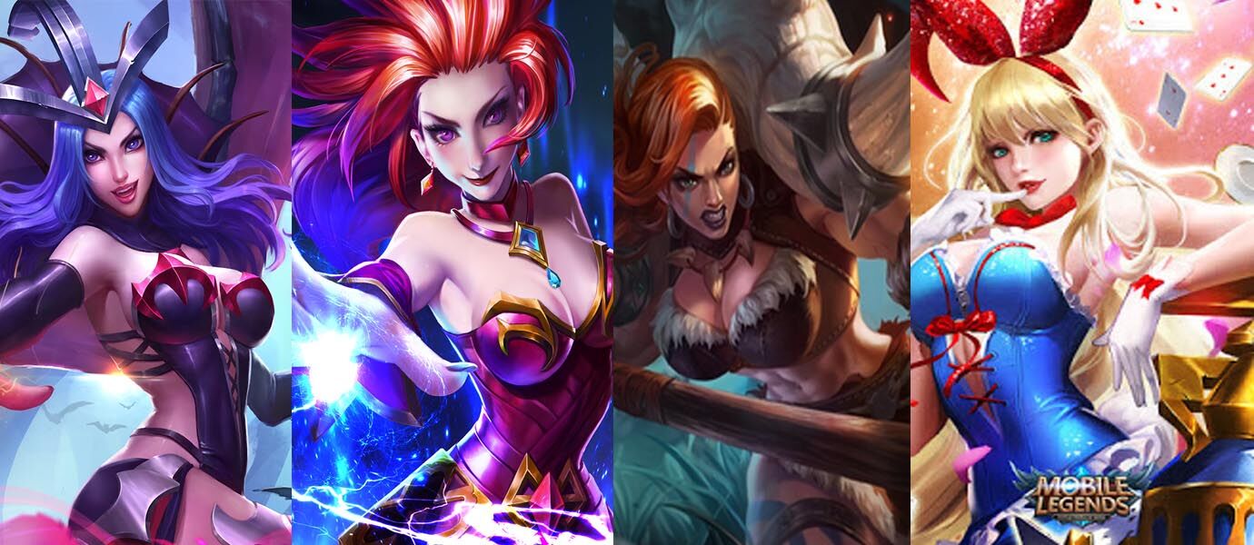 Seksi Abis 8 Penampakan Hero Wanita Mobile Legends Ini Bikin