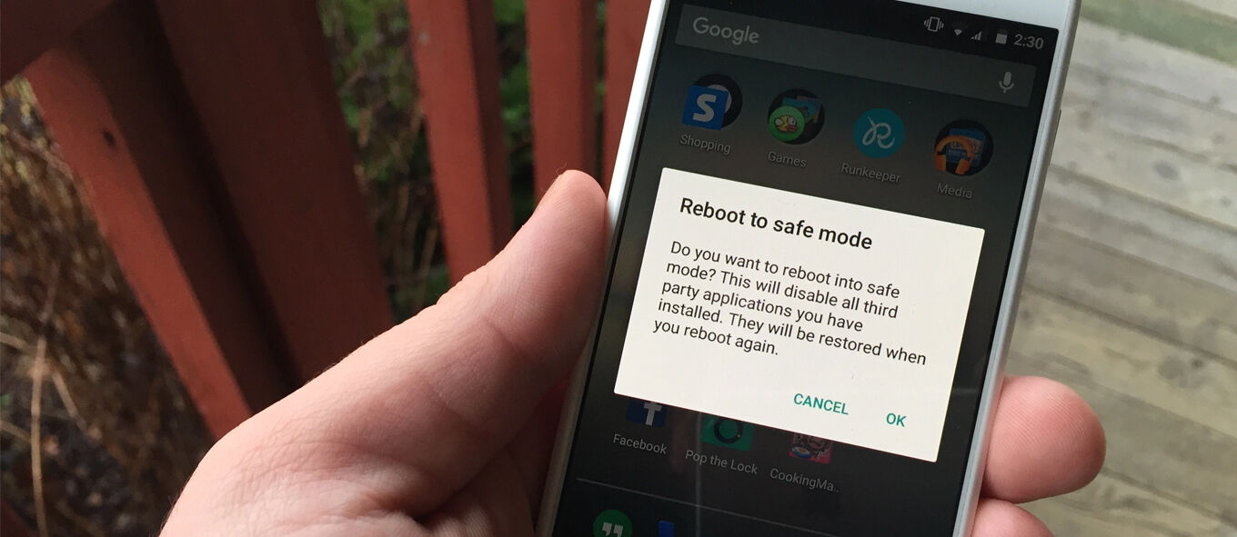 Hasil gambar untuk Masuk ke Safe Mode android