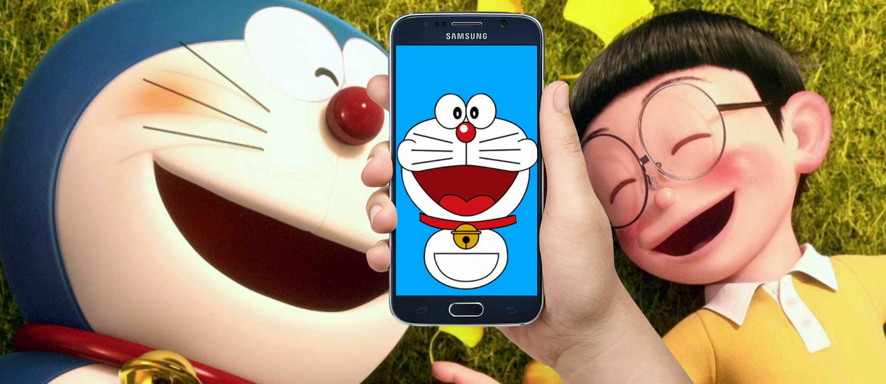 Wallpaper Doraemon Bergerak