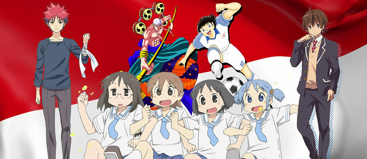 Wallpaper 11 Anime Dengan Unsur Indonesia Ada Adegan Dialog Bahasa For iPhone Free