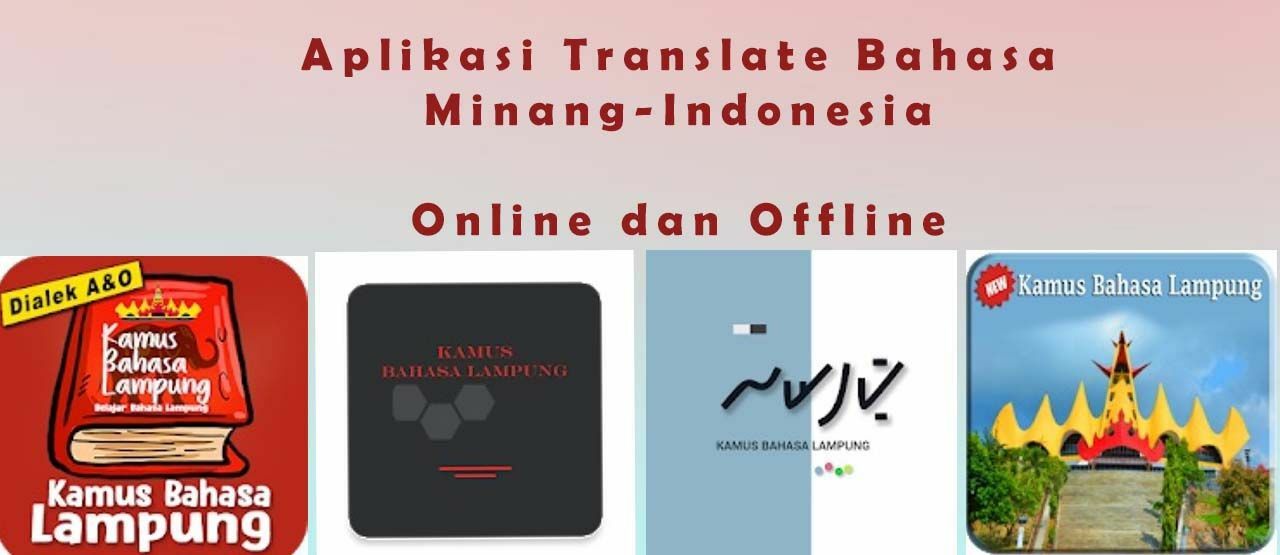 Aplikasi translate bahasa lampung