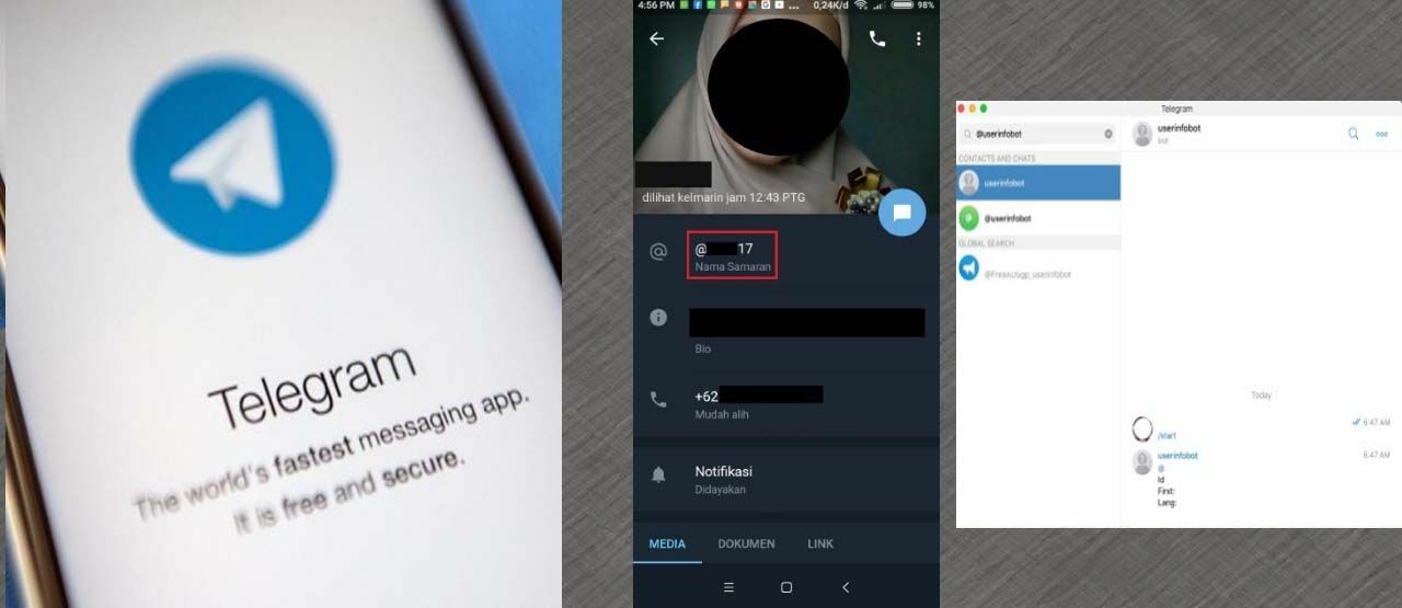 Cara Melihat Id Telegram Milik Sendiri Orang Lain Jalantikus