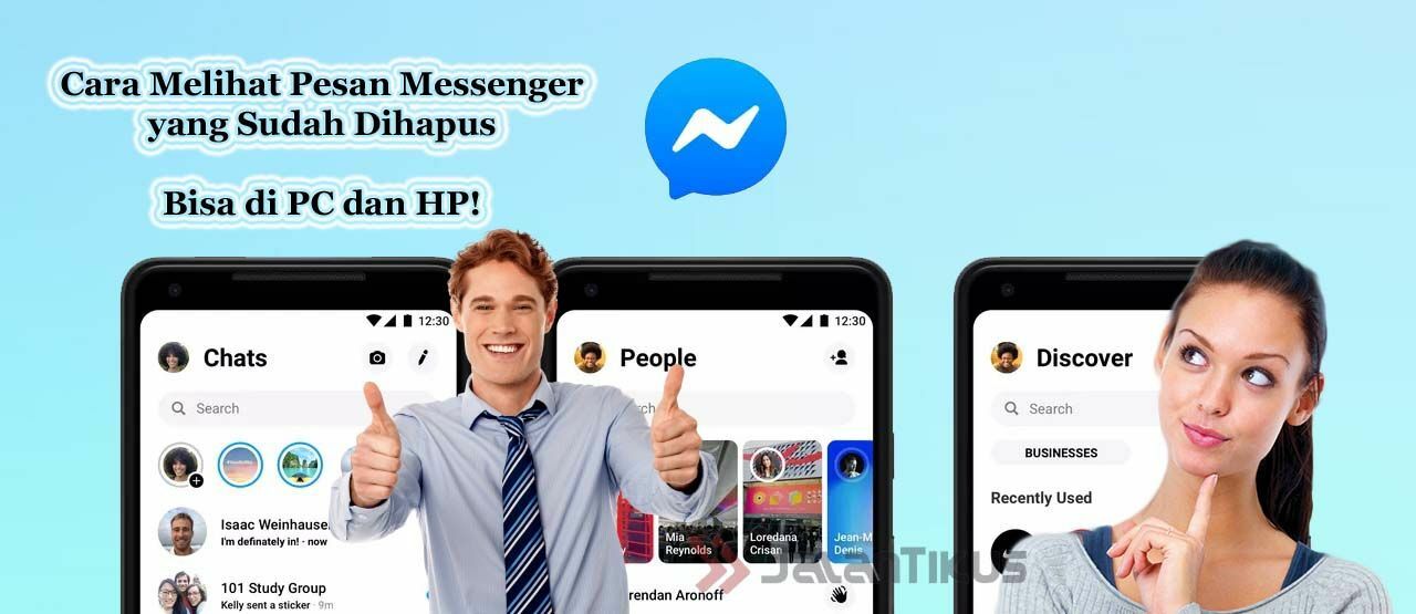 Cara Melihat Pesan Messenger Yang Sudah Dihapus Jalantikus