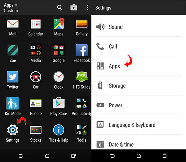 disable app1