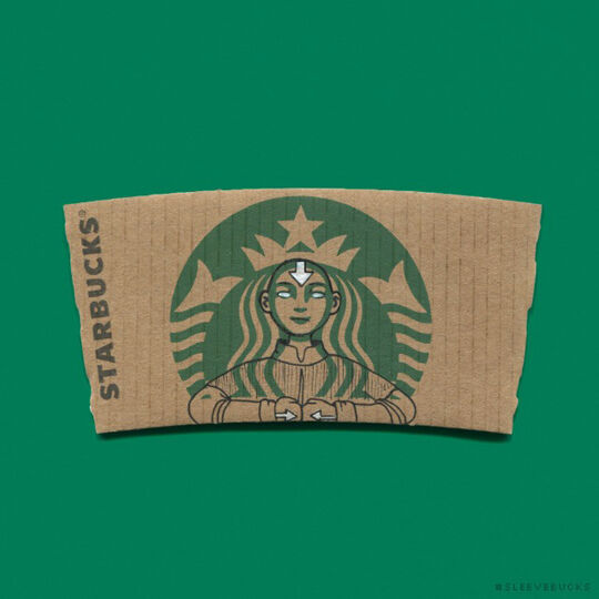 starbucks avatar aang