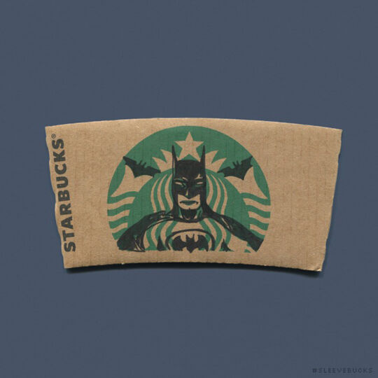 starbucks batman