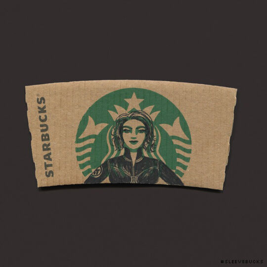 starbucks black widow