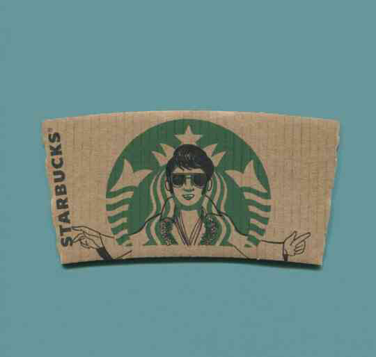 starbucks elvis presley
