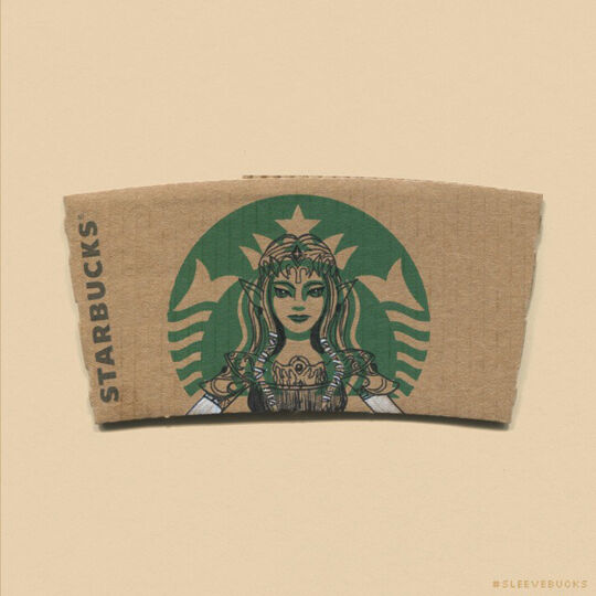 starbucks princess zelda