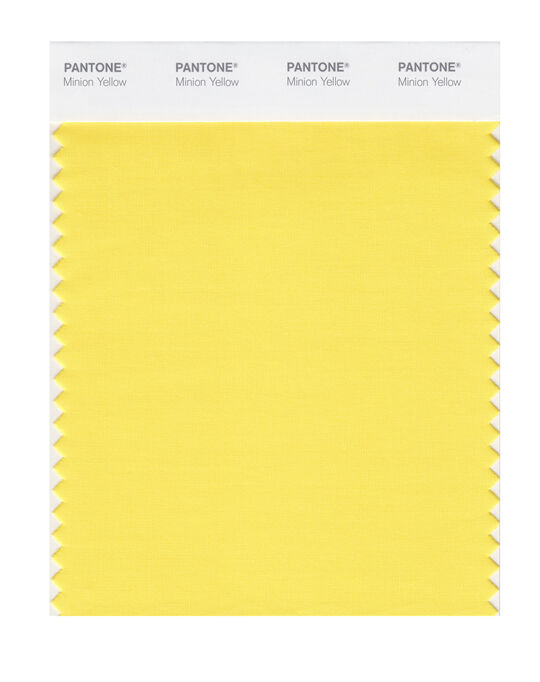 pantone minion yellow sheet