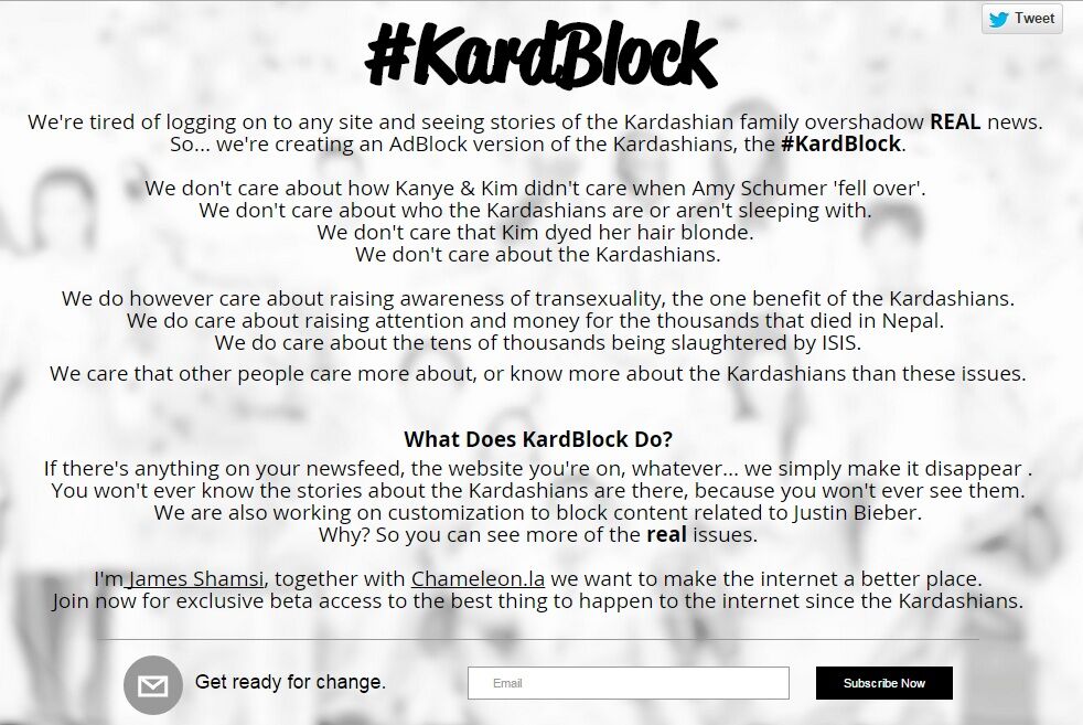 Kardblock