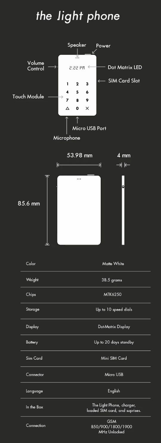 Light Phone Concept