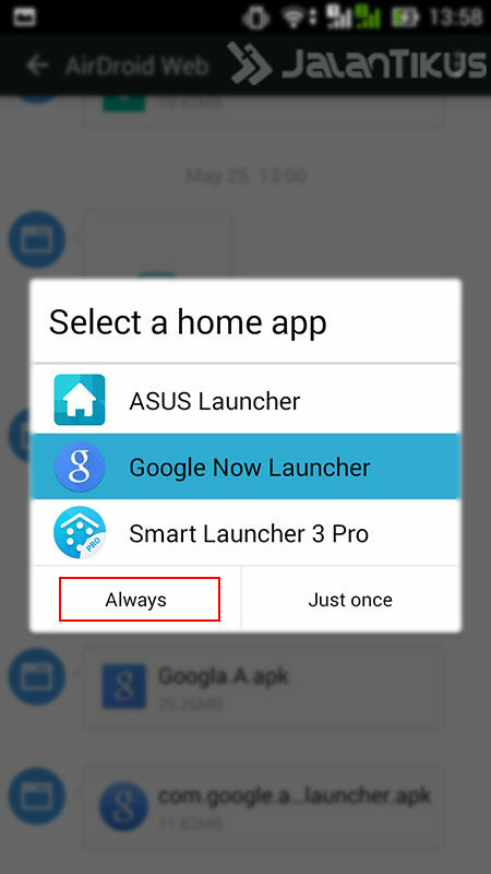 cara install android m launcher-3