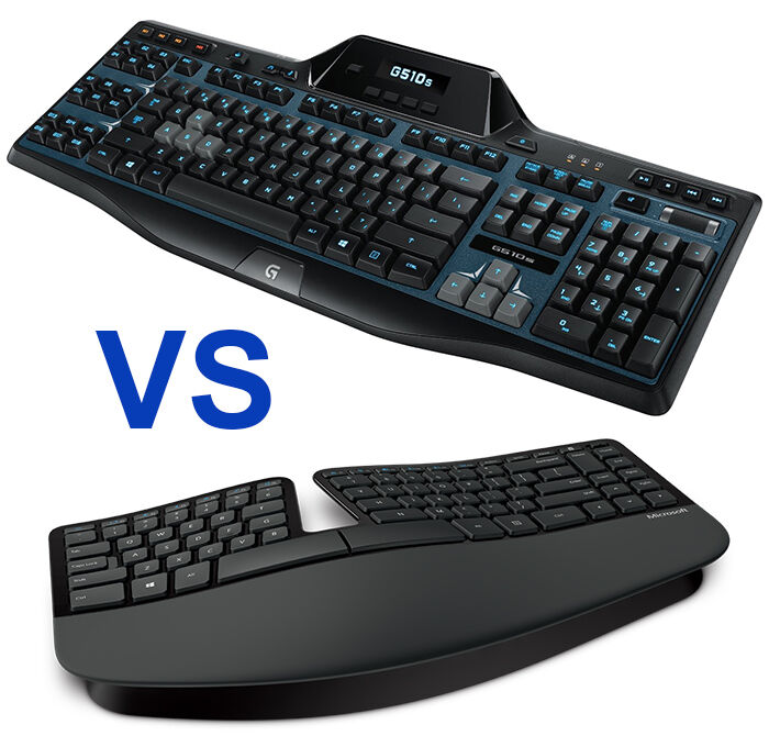 gamer-vs-typist