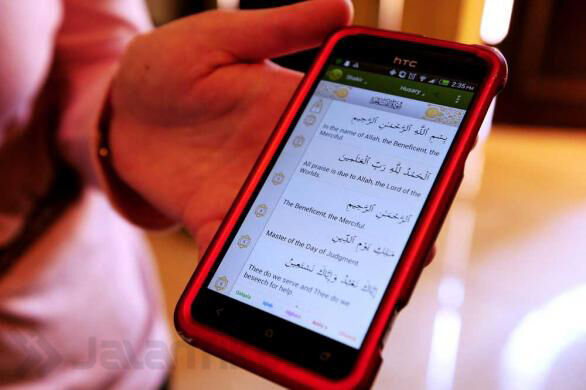 Al Quran On Mobile