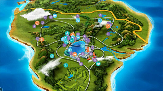 Jurassic Site Map