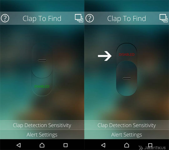 enabled clap to find