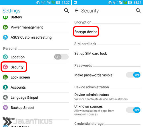 Hapus Data Android 2