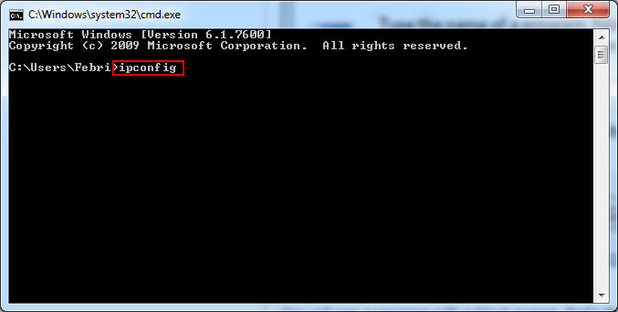 Cara Mengetahui IP Router Bermodal CMD 2