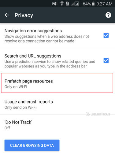 prefetch page resources