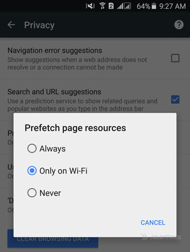 prefetch page resources