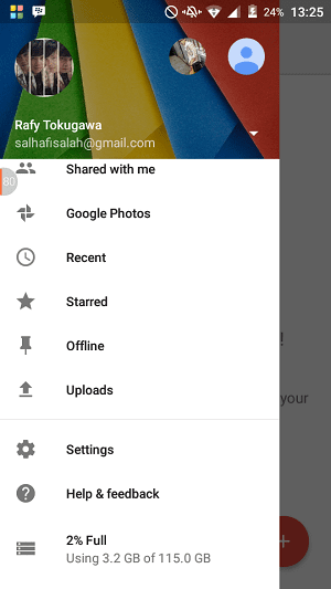 Google Drive Storage