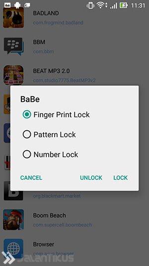 fingerprint applock 7