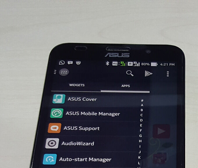 Daftar Bloatware Asus Zenfone 1