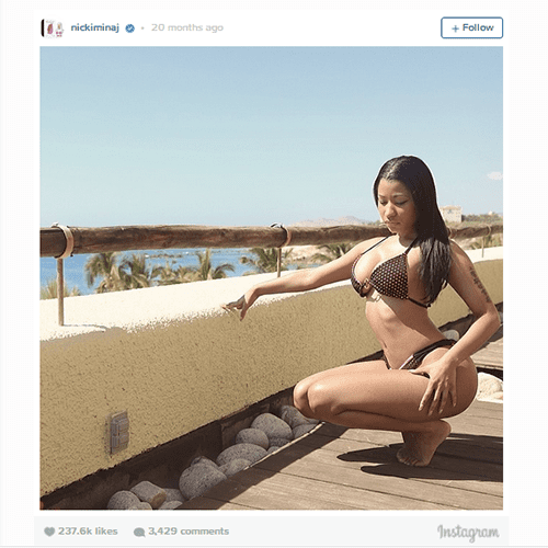 Instagram Keindahan Tubuh