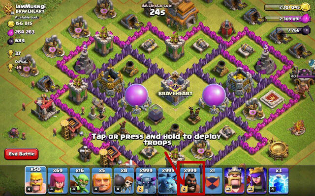 Mod Game Coc Terbaru | mod baru coc atur level hero dan simulasi serangan Mod Game Coc Terbaru | mod baru coc atur level hero dan simulasi serangan