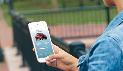 Fitur Kunci Pintu Mobil Ford Escape Modal Smartphone 1