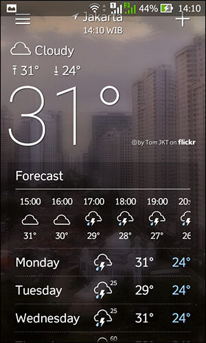 aplikasi cuaca android