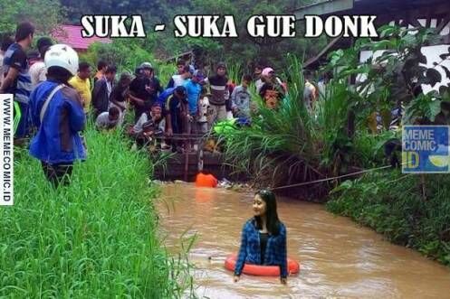 Meme Suka Suka Gue Dong Perusak Taman Bunga Amarillys 33