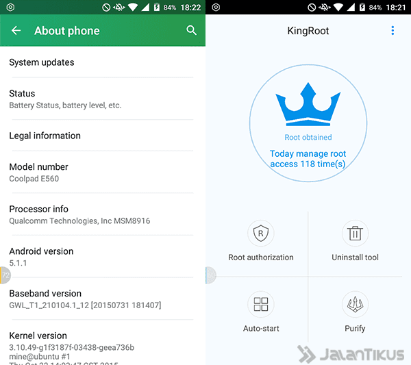 Cara root Android Lollipop 5