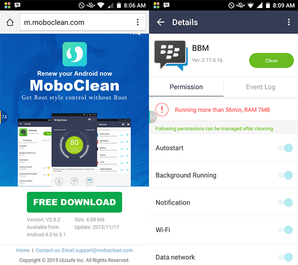 MoboClean 2.8.3 - JalanTikus.com