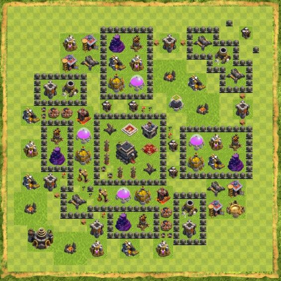 Base War Coc Th 9 31