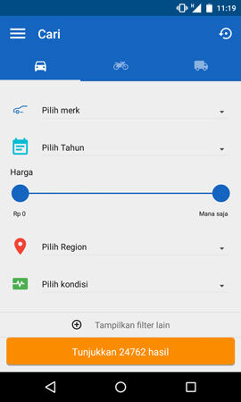 Cara Jual Mobil Bekas Pakai Smartphone 1